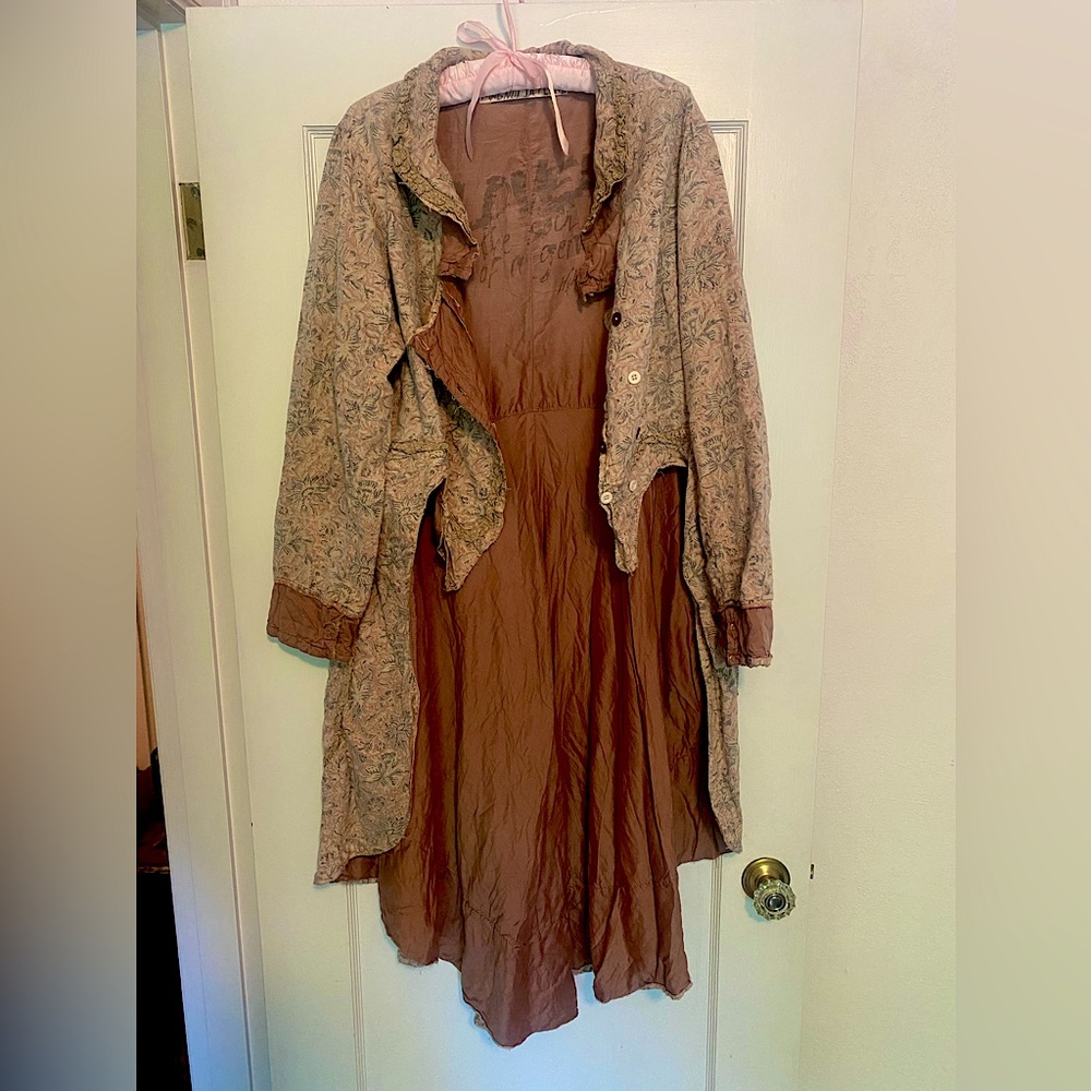 O/S Magnolia Pearl Jacket. Heart print